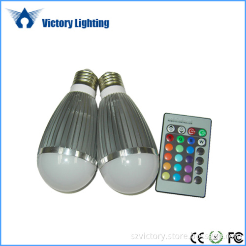 Indoor Lighting 9W LED RGB Bulb